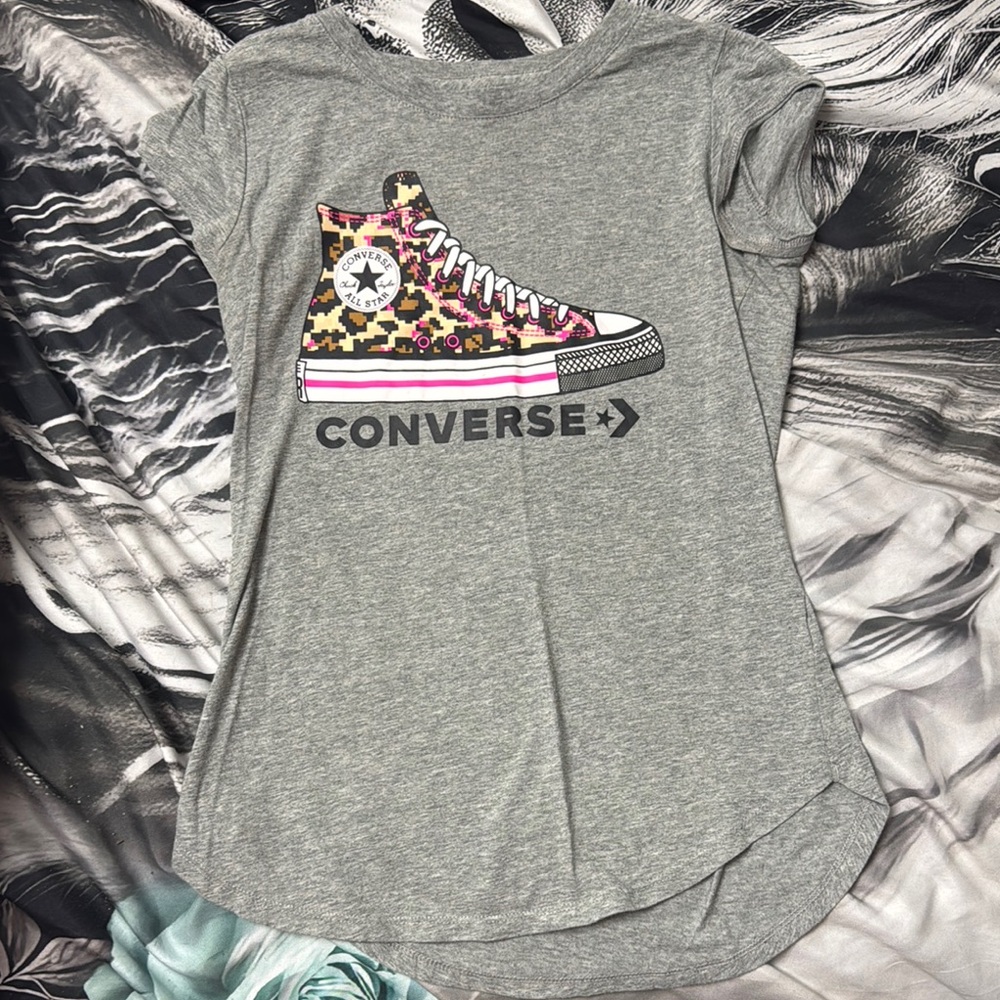 Converse Gray Graphic T-Shirt